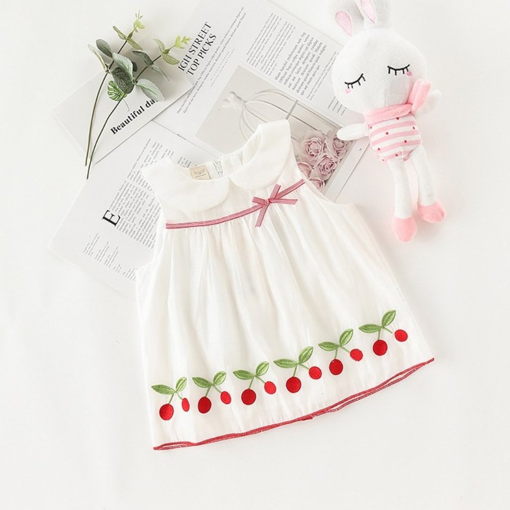 GIRL LIMITED EDITION SLEEVELESS WHITE DRESS